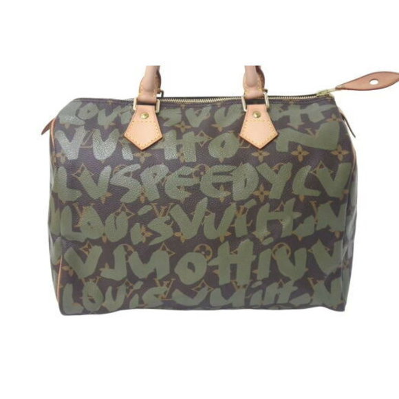 Louis Vuitton Speedy handbag Monogram Graffiti Takashi Murakami - Picture 2 of 8